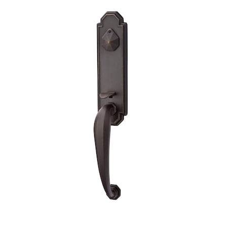 Emtek Medium Bronze Handleset 3033OCKMBLH 3033OCKMBLH